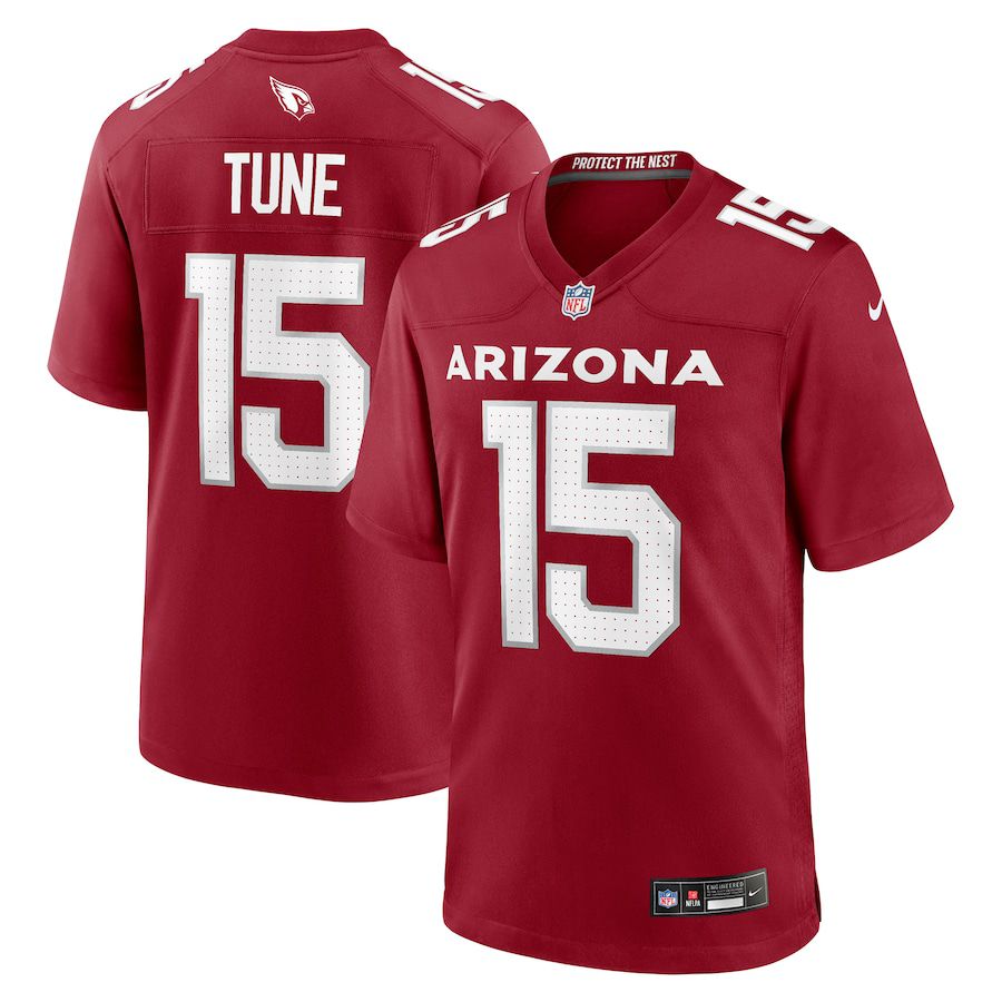 Men Arizona Cardinals #15 Clayton Tune Nike Cardinal Game NFL Jersey